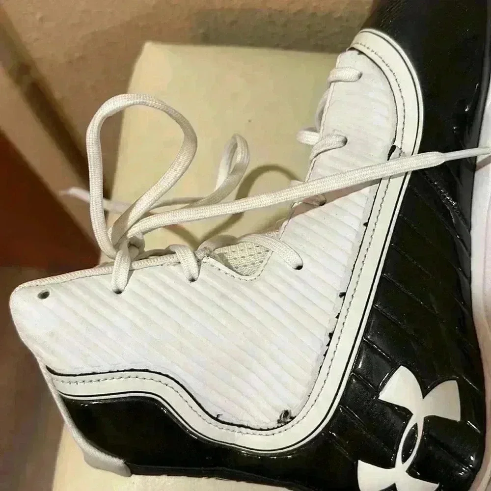 Under Armour, high top football cleats